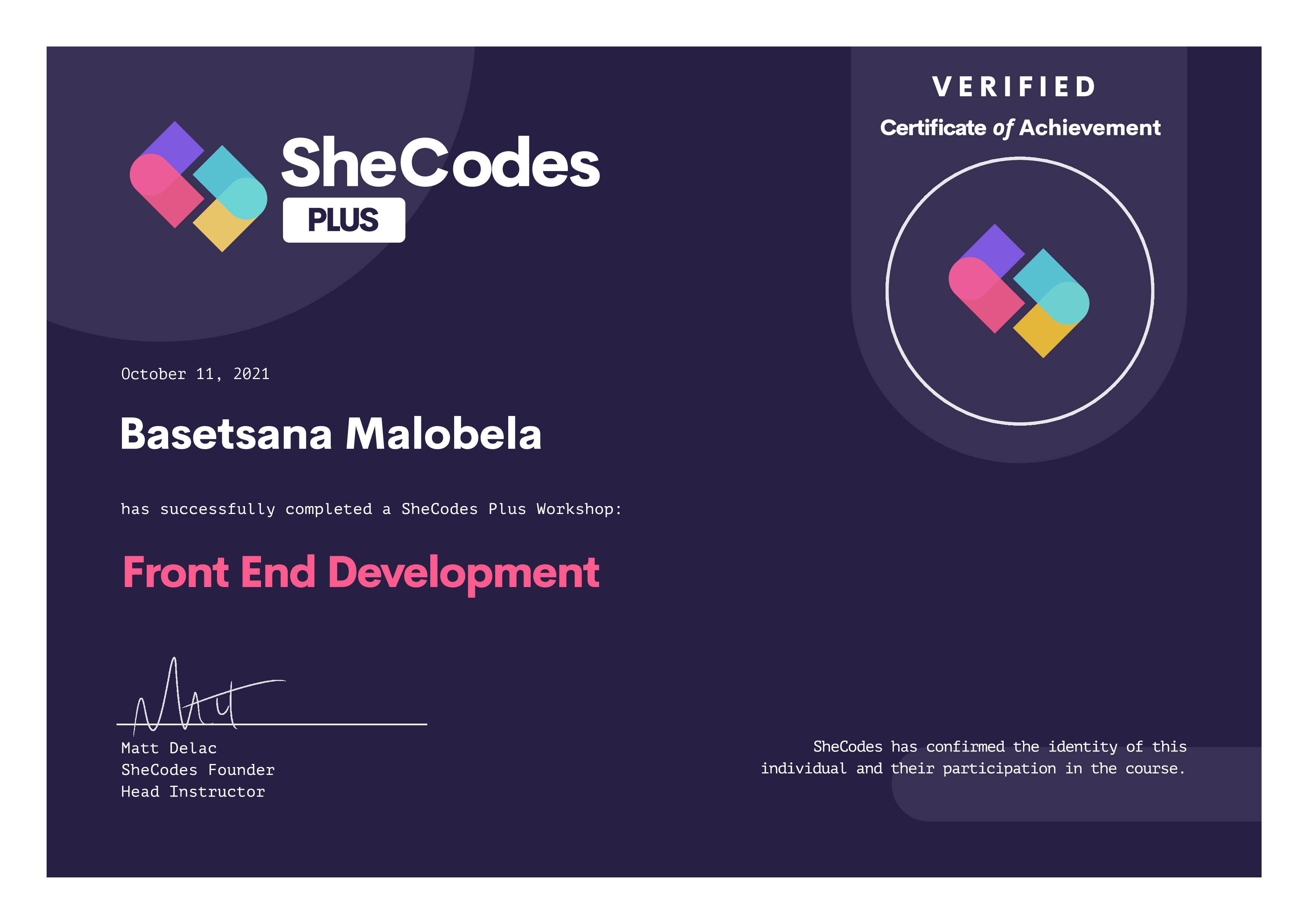 coding certification